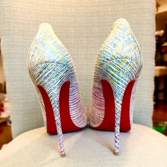 Christian Louboutin So Kate 120 Unicorn suede leather Pumps. EU 42. - Picture 5 of 16